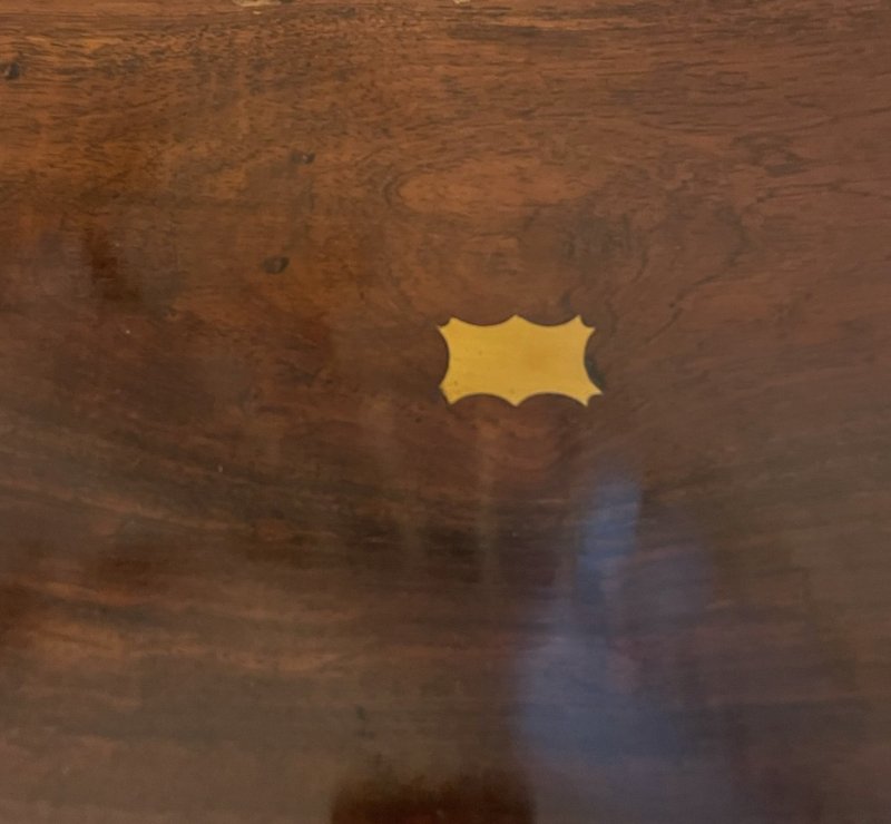 Antique Victorian Quality Rosewood Writing Box - Image 3